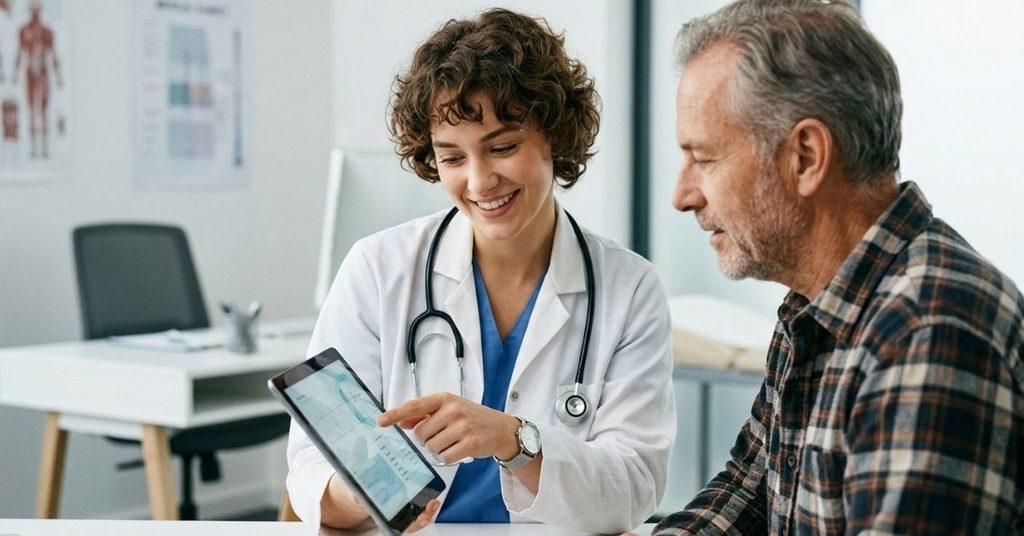 AI-generated doctors and patients for healthcare marketing compliance
